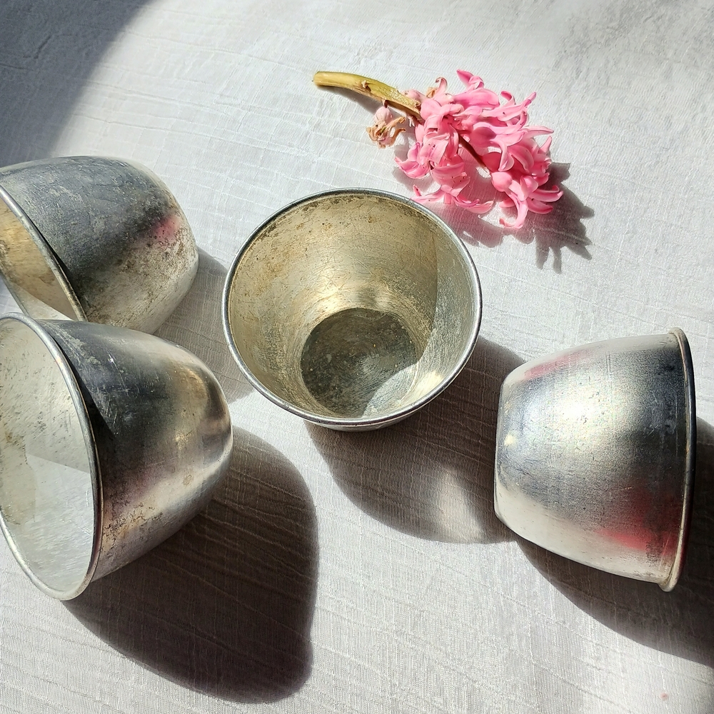 🧑🏻‍🍳 KITCHEN CORE 🧑🏻‍🍳 VTG MCM Custard, Caramel cups / molds, MCM kitchen